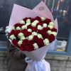 Букет из голландских роз "Вдохновение любви"