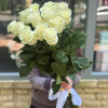 Букет из 15 голландских белых роз